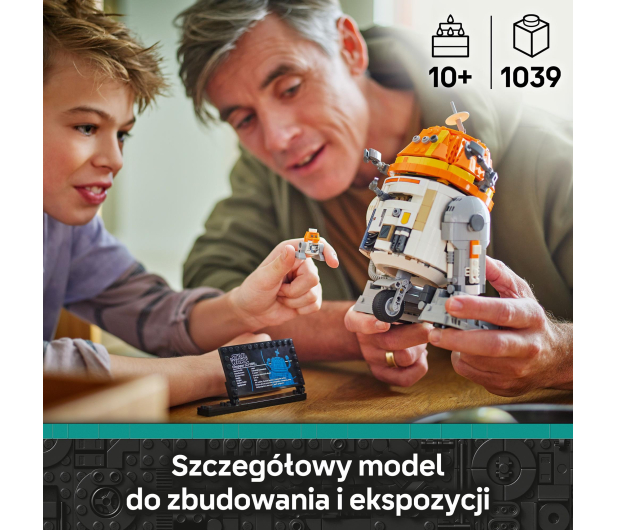 LEGO Star Wars 75416 Droid astromechaniczny Chopper (C1-10P)™ - 1308217 - zdjęcie 4